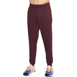 Nike Dry Graphic Fitnesshose - rot M