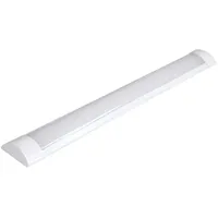 Licht-discount LED Werkstatt Leuchte Batten Lichtleiste Aluminium 600 mm