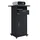 VCM Neta TV-Rack 50 x 108,3 cm Schwarz Holzwerkstoff