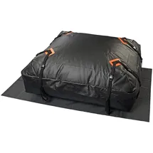 Lescars Wasserdichte Dachtasche aus reißfester PVC-Plane mit Matte, 425 Liter