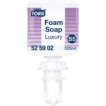 TORK luxuriöse Hand Mini Schaumseife S5, werkseitig versiegelter Flakon, 1×525 ml 525902
