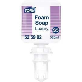 TORK luxuriöse Hand Mini Schaumseife S5, werkseitig versiegelter Flakon, 1×525 ml 525902