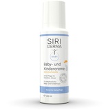 SIRIDERMA Basische Baby- und Kindercreme | Ohne Duftstoffe | 150 ml | Hautpflege bei sensibler, trockener und schuppender Haut | Auch bei Babyakne