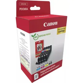 Canon CLI-526 CMYK Photo Value Pack