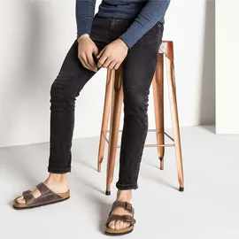 Birkenstock Arizona Weichbettung Naturleder geölt schwarz 43