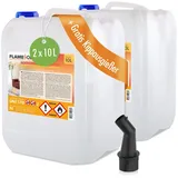Höfer Chemie Flambiol Bioethanol 96,6% Premium 10 l 2 St.