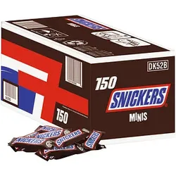 SNICKERS Minis Schokoriegel 150 Riegel