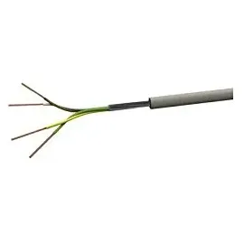VOKA Kabelwerk LiYY Steuerleitung 6 x 0.25 mm2 Grau (RAL 7001) LIYY6X025 100 m