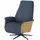 skagen studio Relaxsessel Mikkel 81 x 106 x 82 cm Blau mit Relax-Funktion