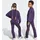 adidas LOOSE CREW FLARED KIDS LEGGINGS SET Trainingsanzug Lila 122