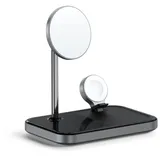 Satechi 3-in-1 Magnetic Wireless Charging Stand