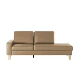Sofa.de Recamiere aus Leder Bena ¦ ¦ Maße (cm): B: 213 H: 86 T: 97.0
