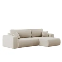 kaiser möbel Ecksofa Stoff Poso 2-Sitzer Beige
