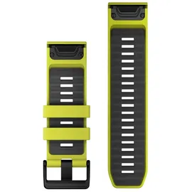 Garmin Quickfit Silikonband 26 mm Gelb/Graphit
