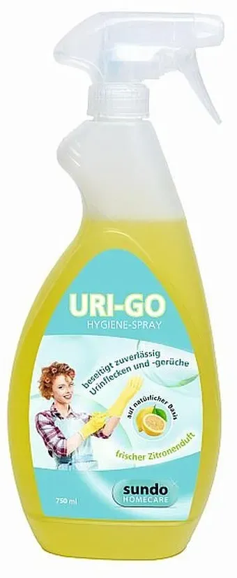 Uri-Go Geruchs- und Fleckenentferner für Urin Sprühflasche 750 ml