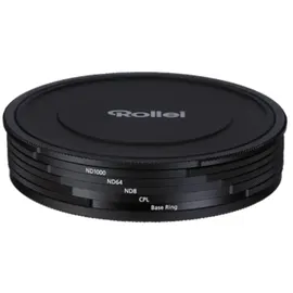 Rollei F:X Pro Magnetische Rundfilter MK II Graufilter Set 82mm