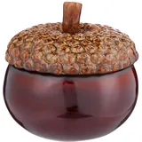 BUTLERS Dose ACORN 12 x 11 x 12 cm 1-tlg. Braun