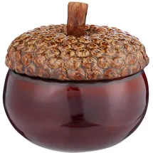 BUTLERS Dose ACORN 12 x 11 x 12 cm 1-tlg. Braun