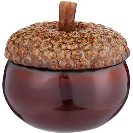 BUTLERS Dose ACORN 12 x 11 x 12 cm 1-tlg. Braun