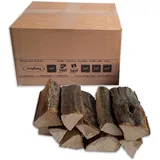 Eichenholz | 100% Eiche Brennholz Brennholz Ofenfertig | Holz für Kamin | Holz für Feuerschale | Lagerfeuer Holz | Grill Holz - Feuerholz für Feuerschale | Kaminholz Trocken |