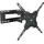 ISY ITV-3200-2 TV Wandhalterung, max. 65 Zoll, Schwenkbar, Neigbar, rotierbar, Schwarz