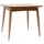 miliboo Ausziehtisch 90 x 75 x 90 cm braun