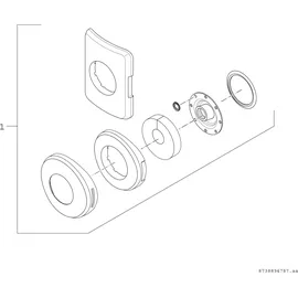 Bosch Zubehör Warmwasserspeicher, E-Montage-Kit Revisionsöffnung d>700mm