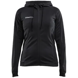 Craft Evolve Kapuzen-Trainingsjacke Damen Schwarz L