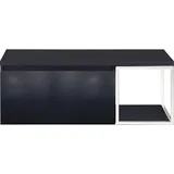 Waschtischunterschrank Sanox Frozen 3D BxHxT 120 x 43 cm x 45 cm Frontfarbe schw