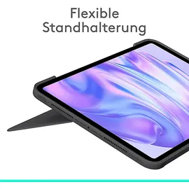 Logitech Combo Touch für iPad Pro 11" (M4) Grau