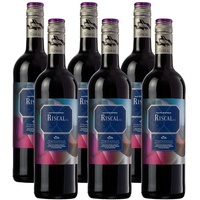 Marques de Riscal Tempranillo - Trockener Rotwein aus Spanien (6 x 0,75l)