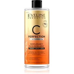 Eveline Cosmetics C Perfection feuchtigkeitsspendendes Mizellenwasser mit Vitamin C 500 ml