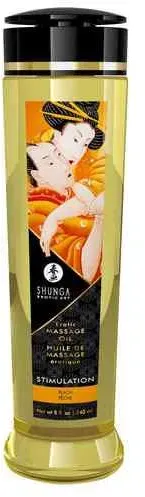 Shunga - Massage Oil Stimulation Peaches 240 ml