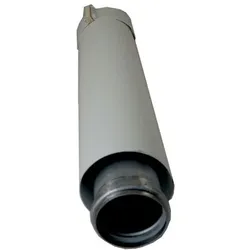 Wolf Luft-/Abgasrohr DN63/96 L:427mm weiß