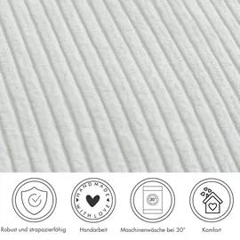 Andiamo Kissen Emy 40 x 40 cm Weiß