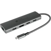 Good Connections USB-C-Hub (10-Port), 2x HDMI 2.0, 1x DP, 1x USB-C PD 96W