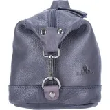The Skandinavian Brand Mini Leder Rucksack Blau