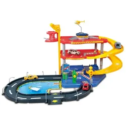 Bburago 18-30025 - Spielset - Street Fire Parkgarage Spielgarage Parkhaus Spielzeugautos