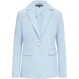 Comma, Comma Antaillierter Blazer mit Reverskragen, hellblau 42