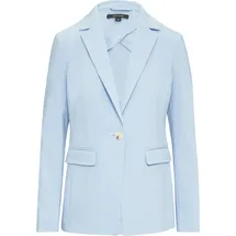 Comma, Comma Antaillierter Blazer mit Reverskragen, hellblau 42