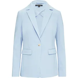 Comma, Comma Antaillierter Blazer mit Reverskragen, hellblau 42