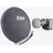 Fuba Sat Anlage 4 Teilnehmer | Satellitenschüssel Komplettset - DAA 850 A Sat-Schüssel 85cm Alu anthrazit + Fuba DEK 417 Quad LNB 4 Teilnehmer (DVB-