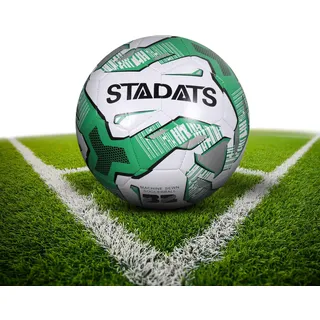 pwavum Fussball Größe 5 für Kinder und Erwachsene, Fußball Kinder Futsal Ball Verdickt Explosionsgeschützt Fussball Kinder Trainingsfußball Jugend und Kinderfußball