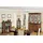 JV Möbel Esszimmer Set Vitrine Eckvitrine Buffet 49 x 113 x 100 cm Braun