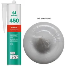 Ramsauer Gmbh & Co KG 450 Sanitär Silikon Dichtstoff 310 ml Hell Manhattan