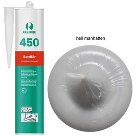 Ramsauer Gmbh & Co KG 450 Sanitär Silikon Dichtstoff 310 ml Hell Manhattan
