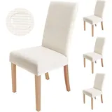4er-set Universelle Stretch-stuhlhussen ‚Äì Stretch-stuhlhussen, Stuhlhussen Mit Gummizug, Moderne Dekorative Stuhlhussen Für Universalstühle ‚Äì Crezuo