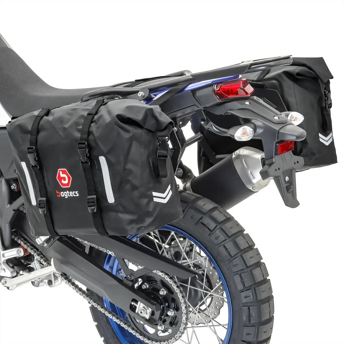 Satteltaschen Wasserdicht passend für Yamaha XJ6 / Diversion / F Bagtecs WP8 2x30L Seitentaschen