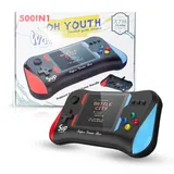 COFI Tragbare Retro-Spielkonsole 500 Spiele Schwarz