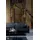 Woood Sofa Leder 3-Sitzer Schwarz